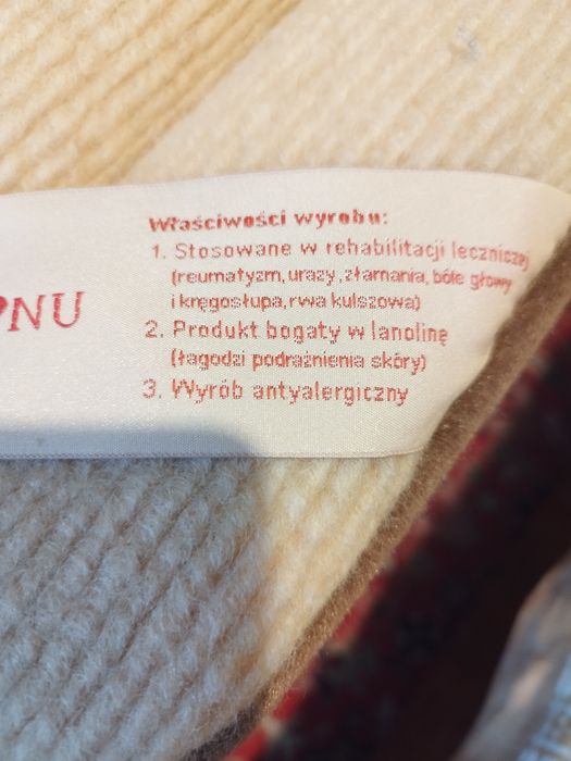 Materac nawierzchniowy -150/200 czysta wełna wielbłądzia