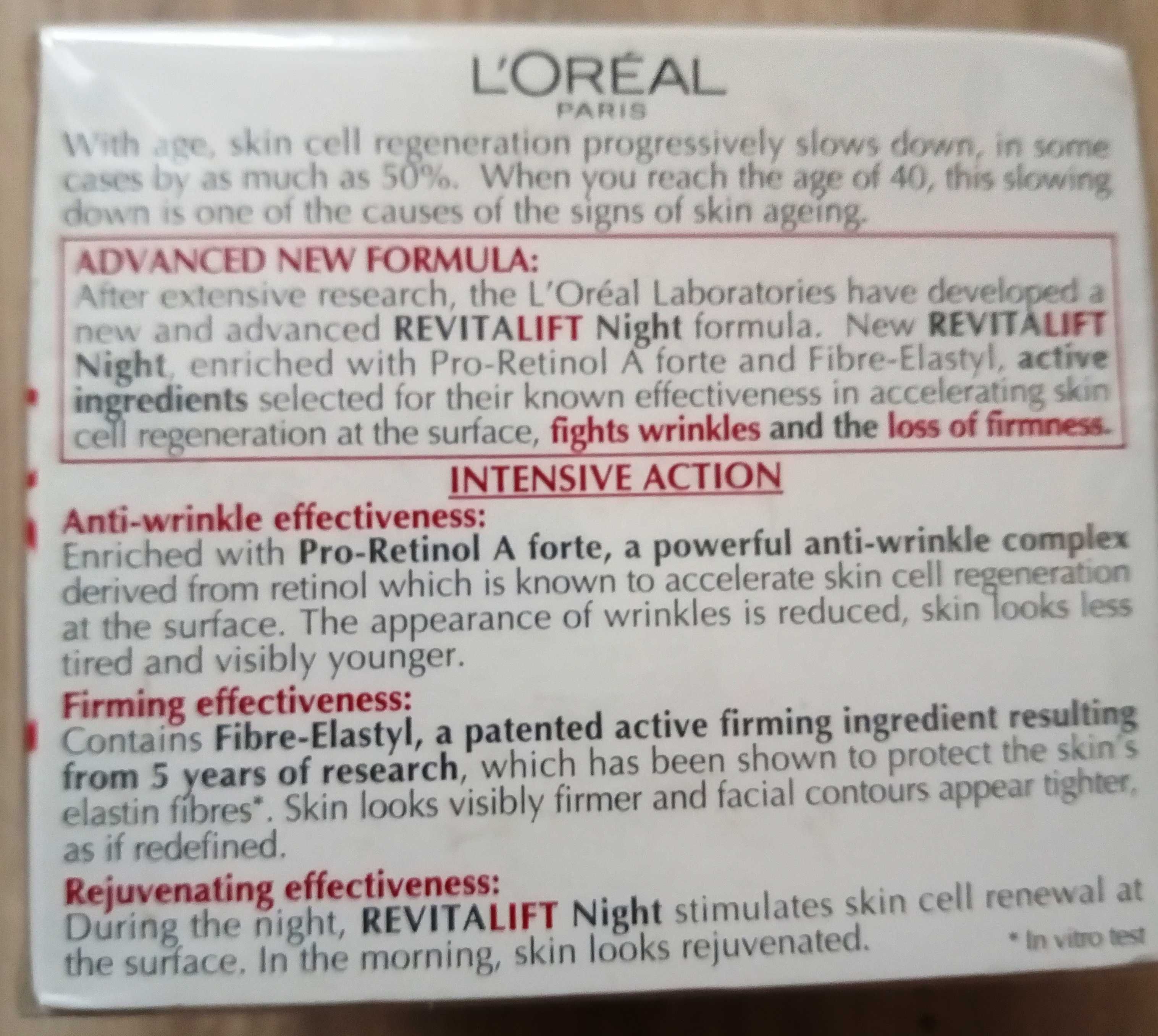 revitalift krem na noc 50 ml