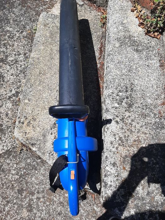 Aspirador soprador de folhas elétrico