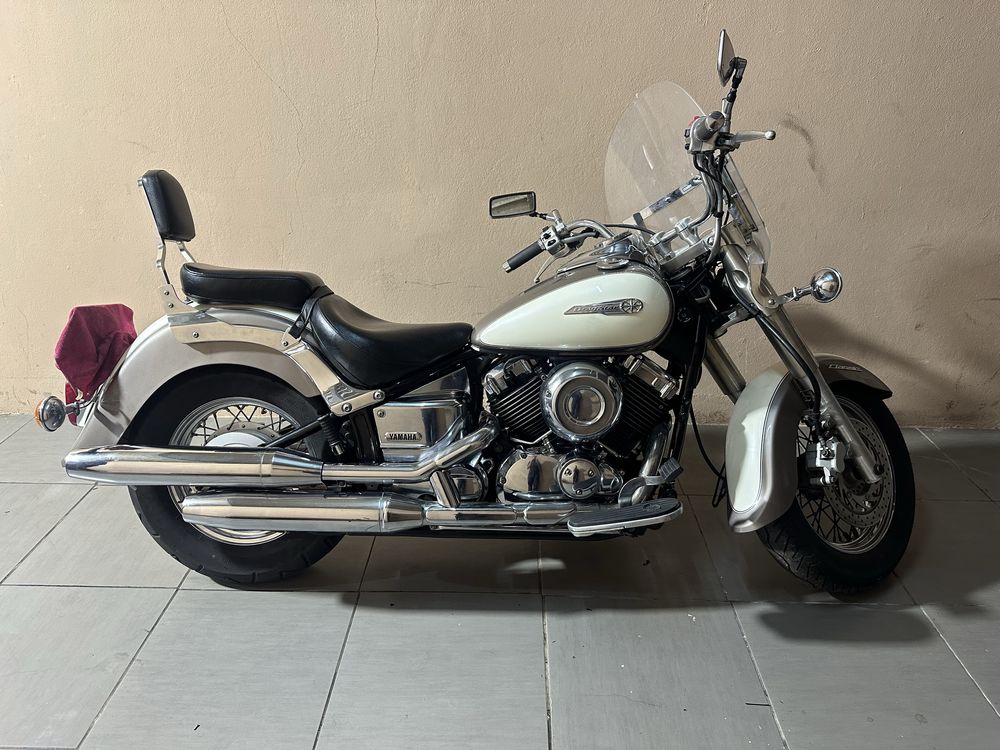 DragStar 650 Classic “Pearl White”