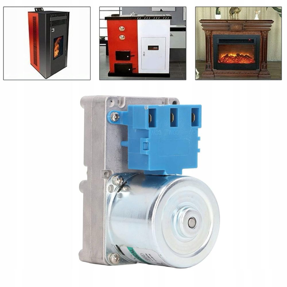 Silnik podajnika ślimakowego AC 220 V do pieca na pellet