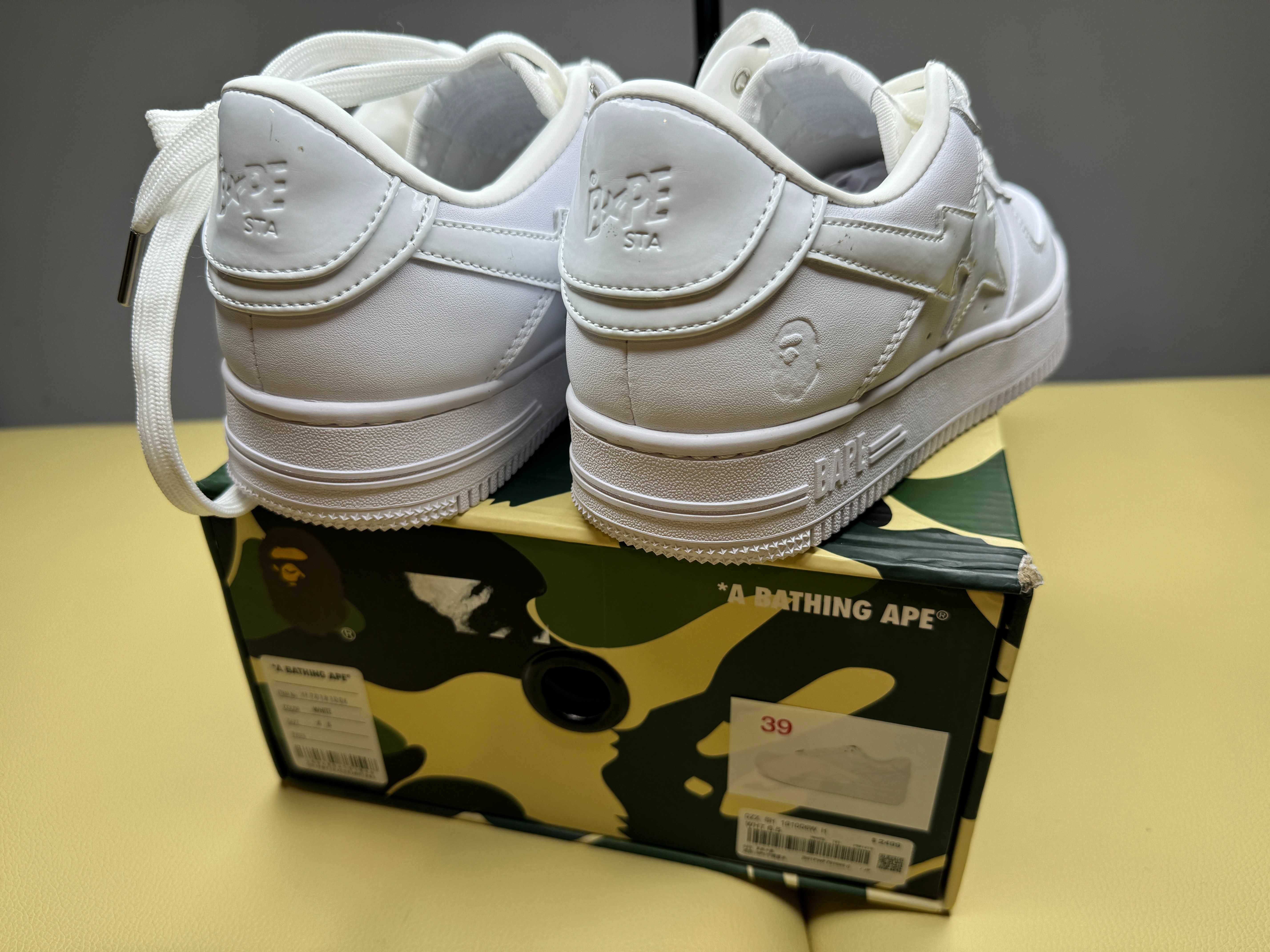 Bape Sta Low 'White', rozmiar 39