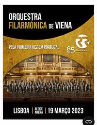 1 Bilhete Concerto Filarmónica de Viena - 19 de março | Altice Arena