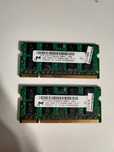 Pamięć Ram do laptopa sodimm Micron DDR2 2x2Gb