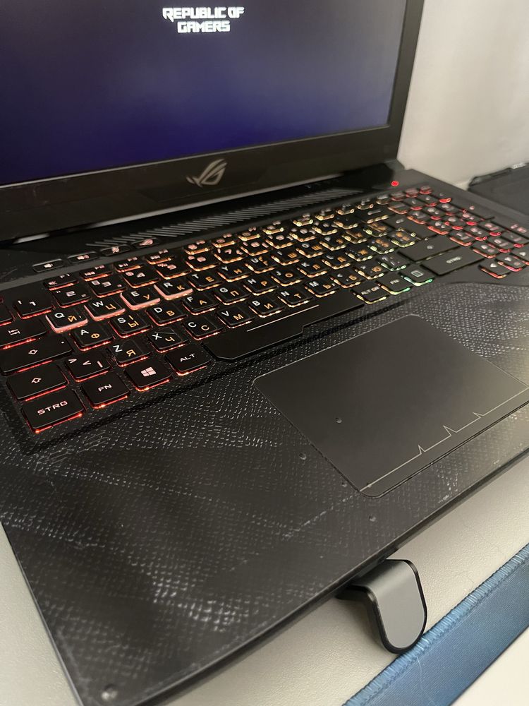 Ноутбук ASUS ROG GL503VM | GTX 1060 | 16 ГБ RAM | SSD + HDD