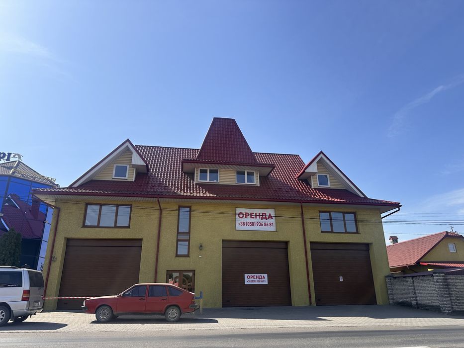 Здається в оренду приміщення з гаражами під сто…