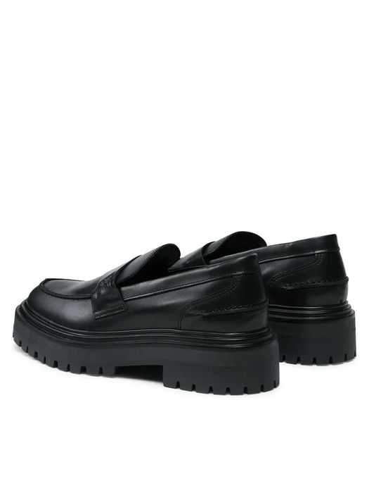 Loafersy damskie Marc O’Polo, mokasyny damskie, czarny EU 42
