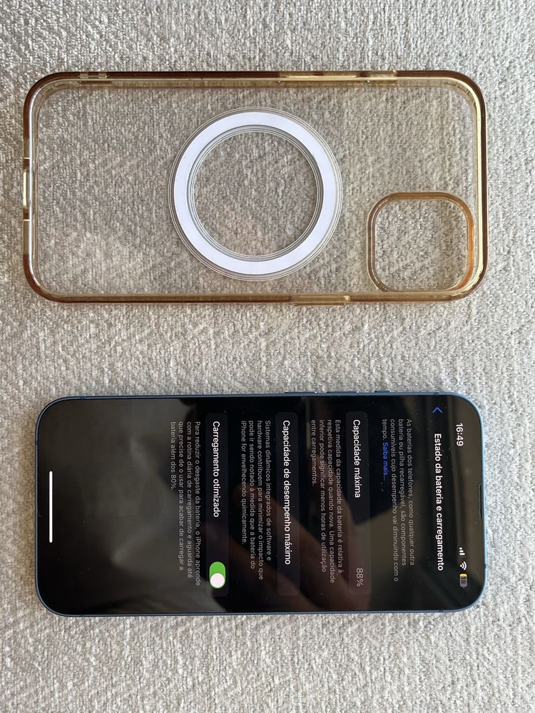 Iphone 13 perfeito estado troco