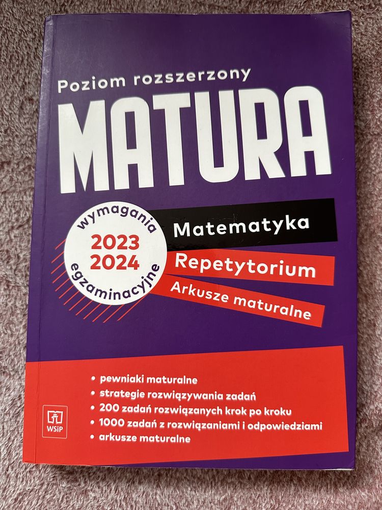 Repetytorium Matura Matematyka poziom rozszerzony WSiP