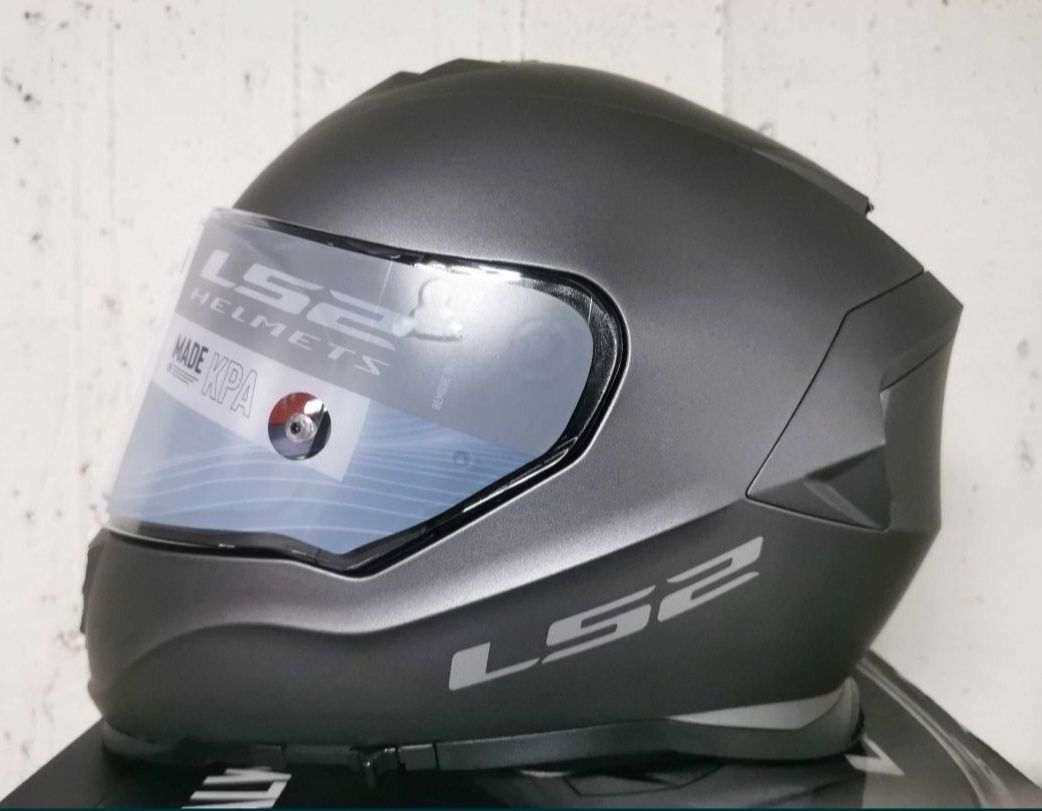 Capacete Integral LS2 FF 800 Storm Racer Cinza Matte ( NOVOS )