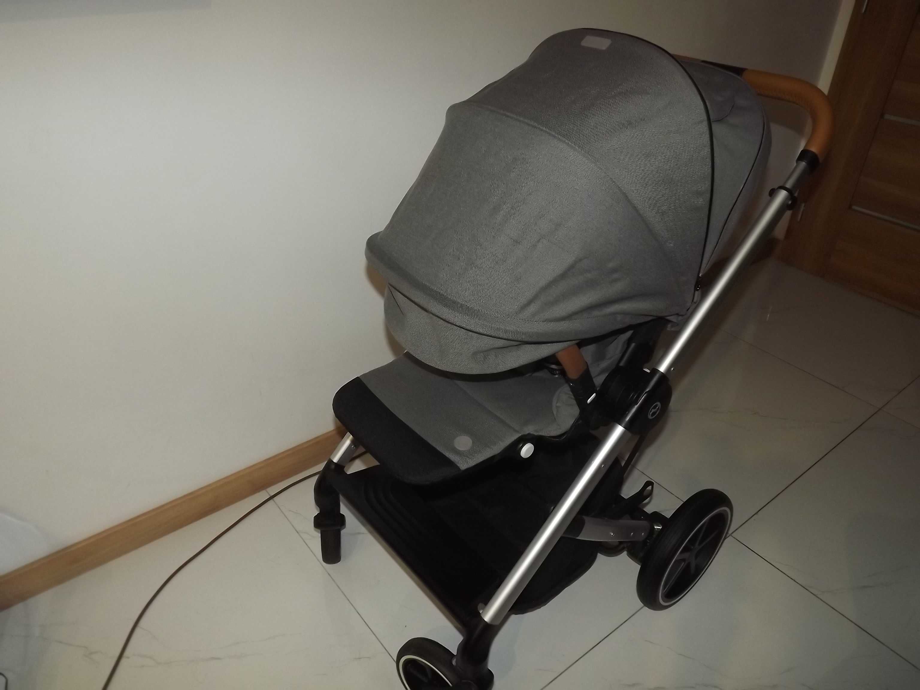 Cybex Balios s lux Soho grey 3w1 Fotelik Cybex Aton