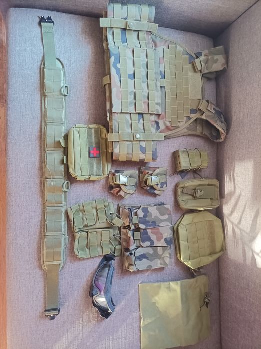 Zestaw airsoft Kamizelka wojskowa