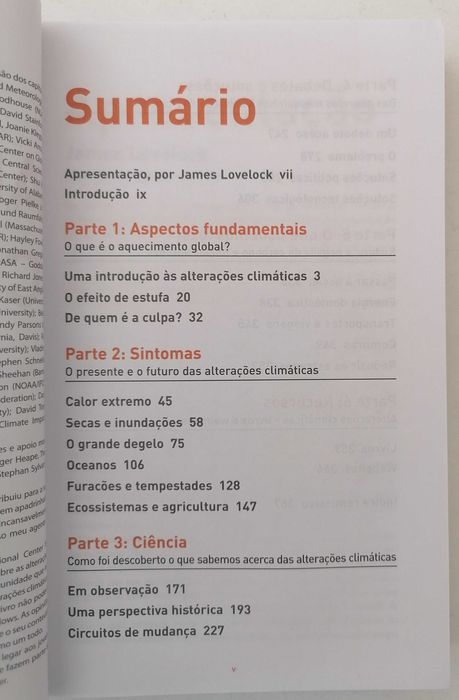 Livro Alterações Climáticas
