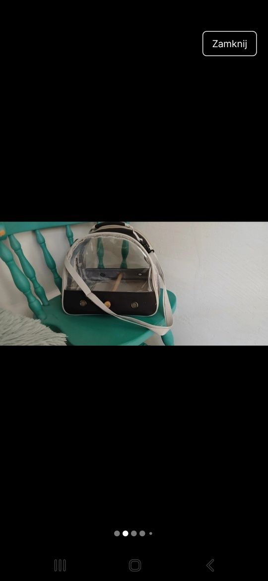 Transporter dla papug