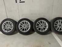 Koła zimowe: BORBET VW 16cali 5x112 ET45 + Alpin 6 MICHELIN