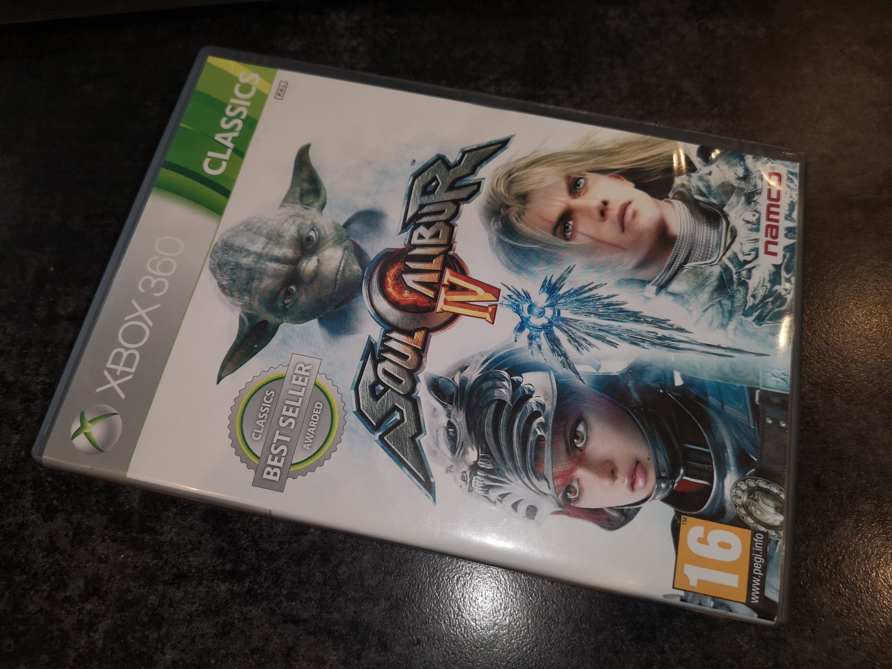 Soulcalibur 4 XBOX 360 gra (bijatyka jak Tekken) Namco (stan bdb)