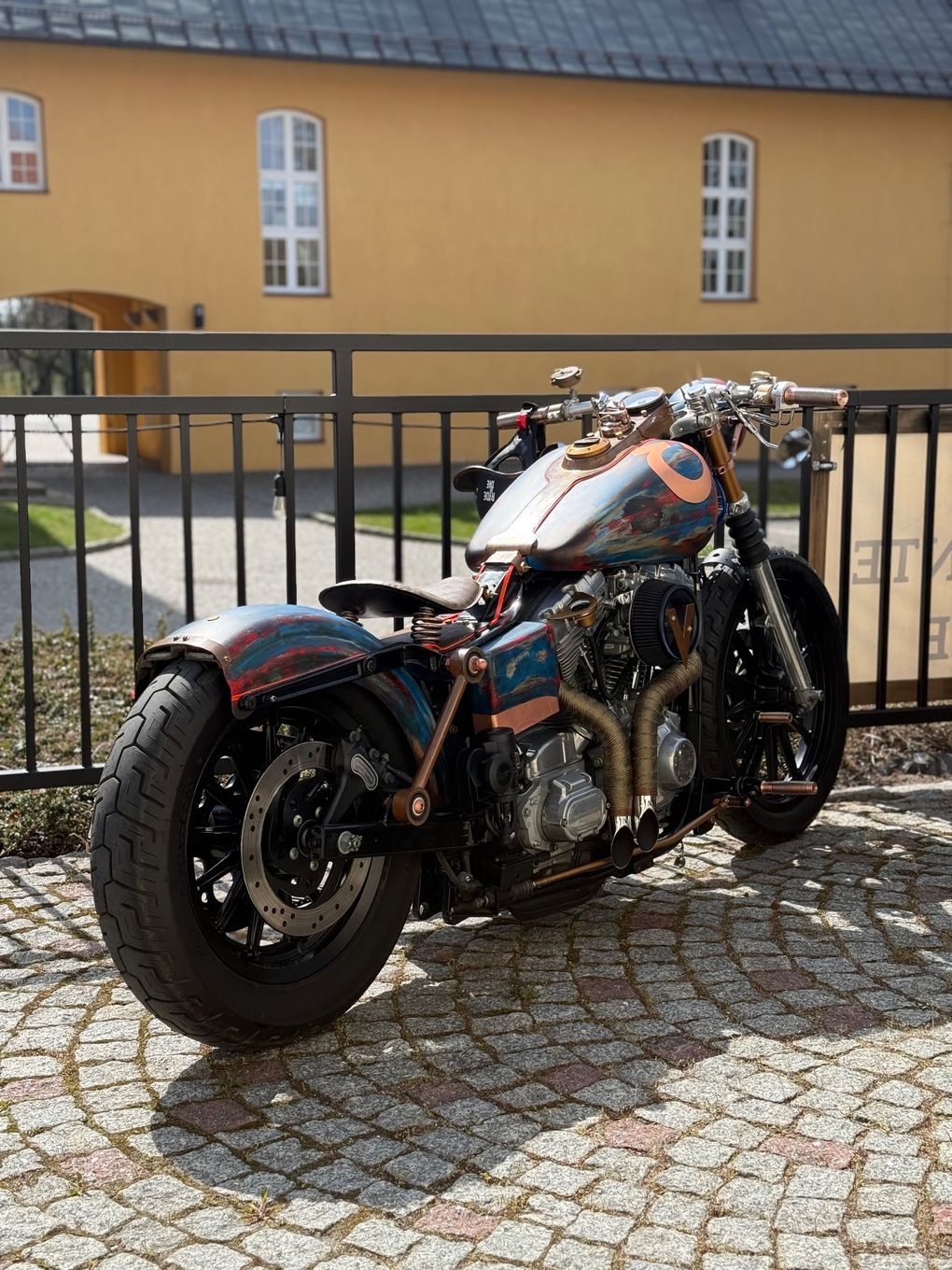 Harley-Davidson Dyna Super Glide Dyna Super Glide WARHAMMER bobber unikat