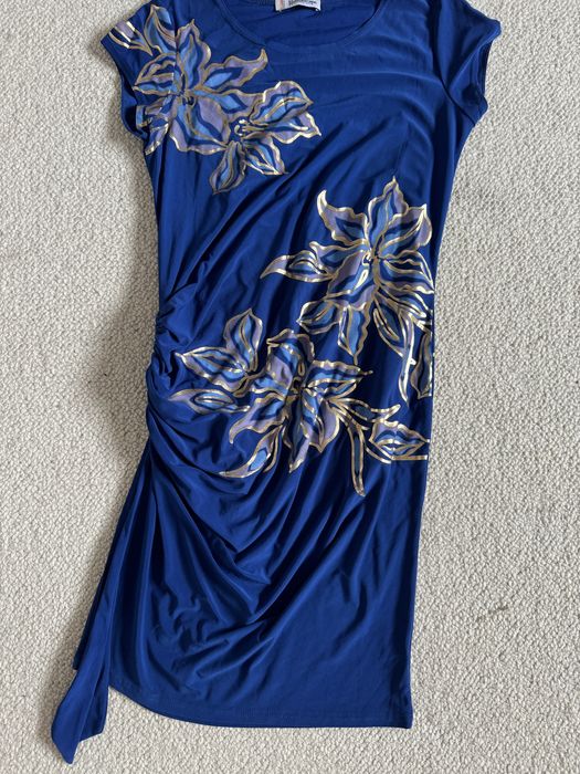 Piekna,”malowana” krotka sukienka, tunika Kaleidoscope