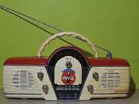 Radio Coca Cola Cicena. RARO. Modelo corvette!