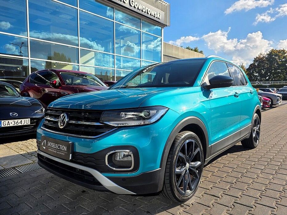 Volkswagen T-Cross 1.0 TSI 115KM DSG Salon PL, I wł, Navi, Led