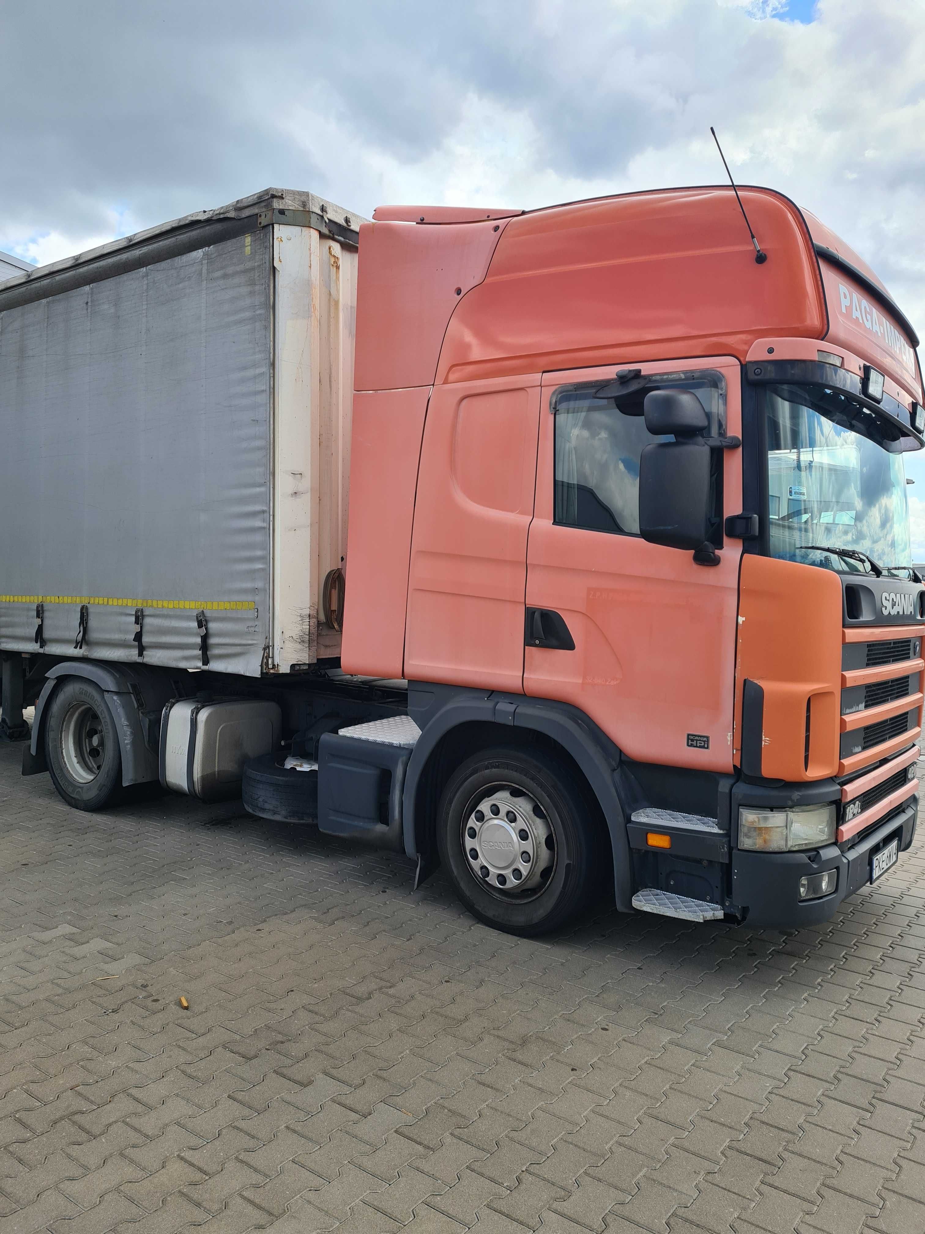 Ciągnik Siodłowy SCANIA Automat