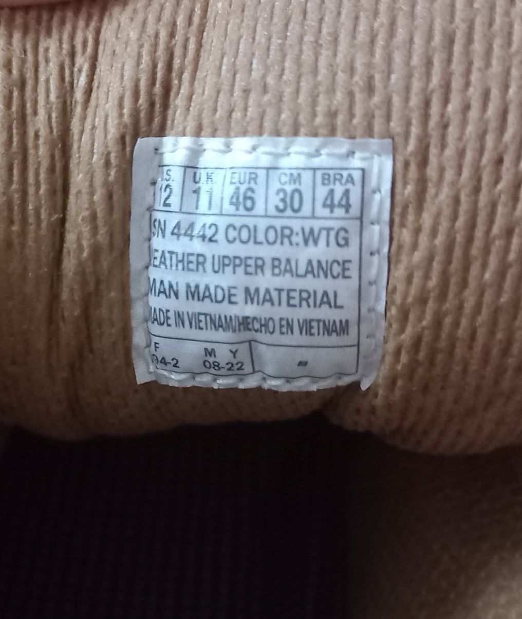 Trapery buty męskie skóra camel Skechers Eu 46 uk 11