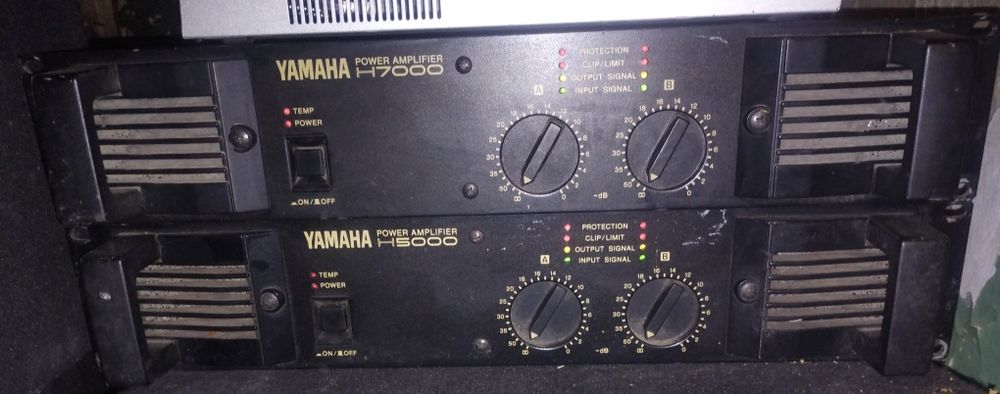 Усилители мощности Yamaha H7000 и H5000 2 x 950W 4 Ом, и 2 x 700W 4 Ом