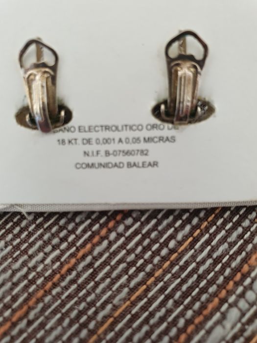 Brincos pérolas Majorica