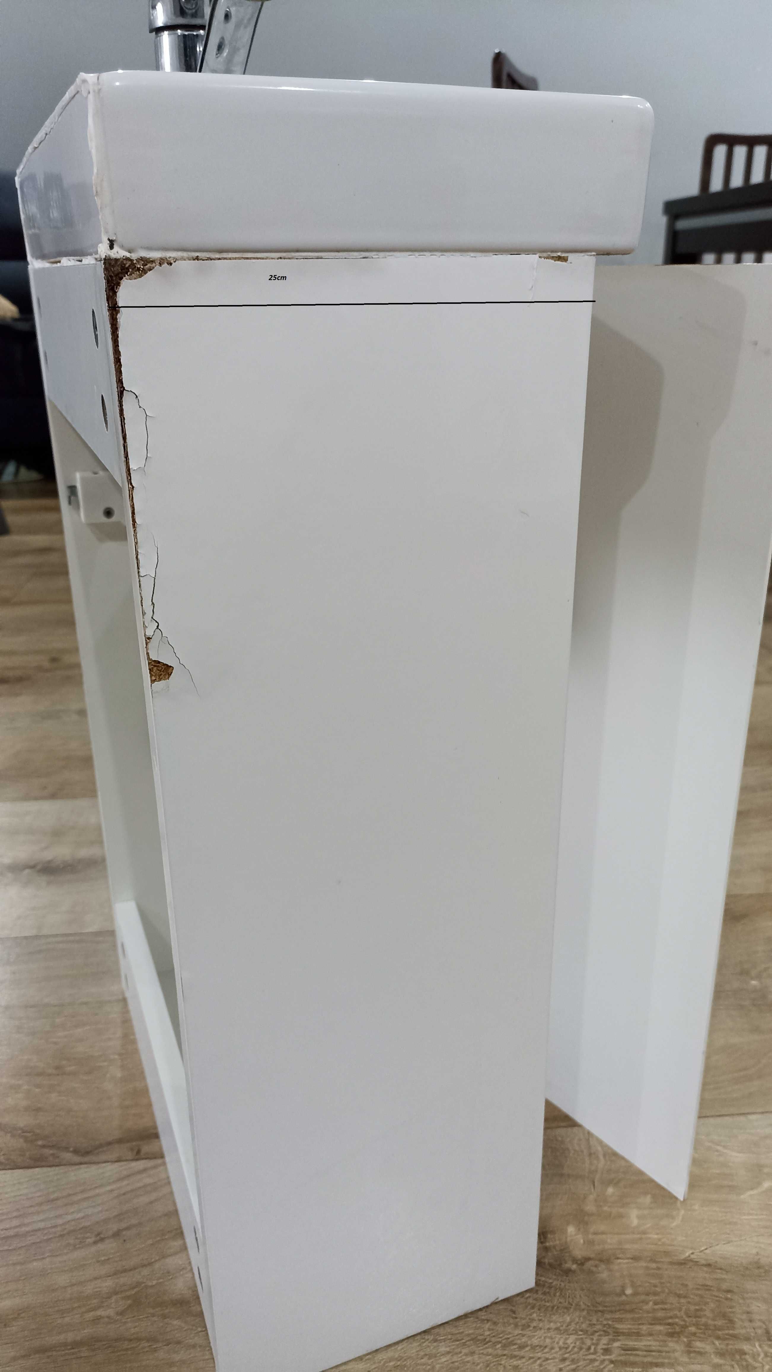 Mała Szafka z umywalką 40x65x21,5