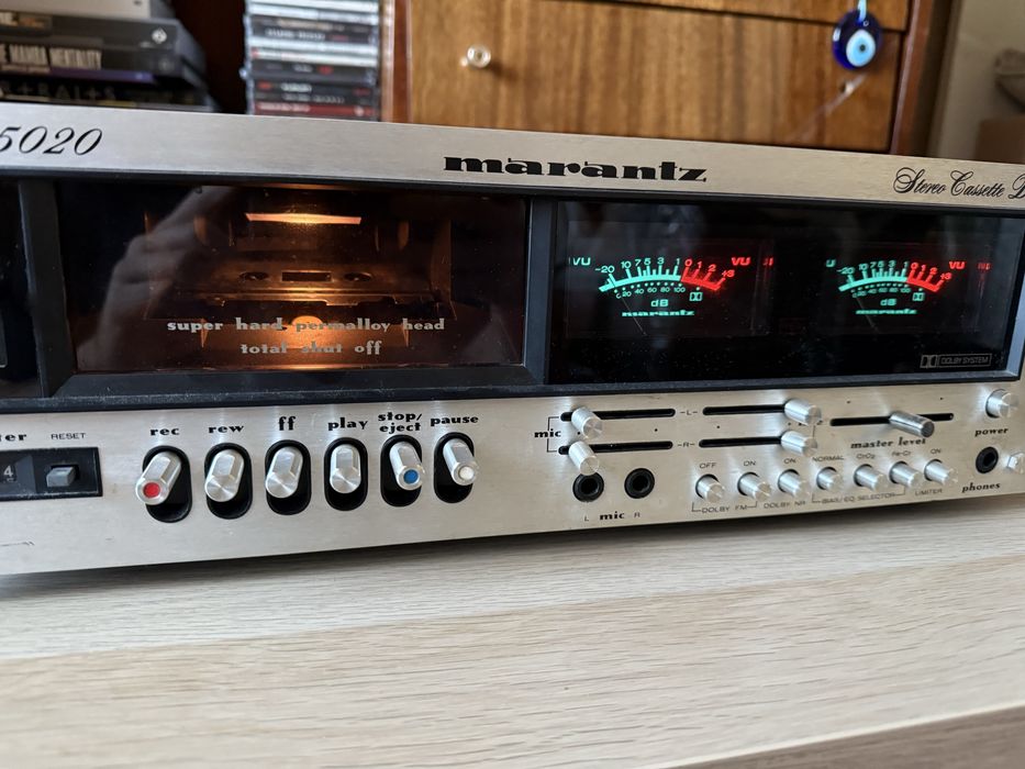 Касетна дека Marantz 5020 вінтаж 1976 рік