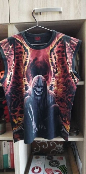 koszulka SPIRAL czaszka, śmierć, rock