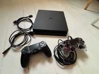 PlayStation 4 Slim 500 GB + 2 pady + 7 gier – 600 zł
