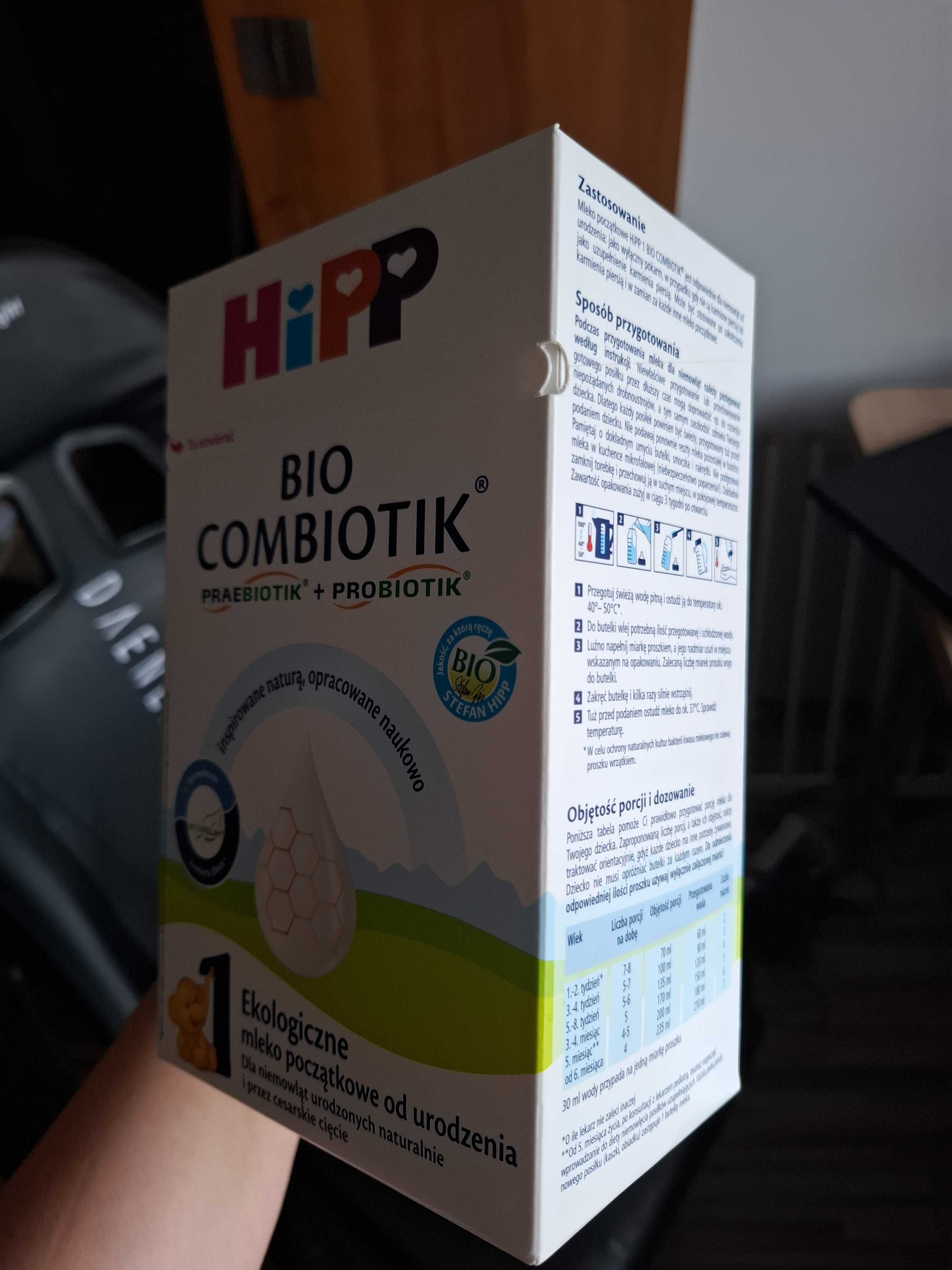 Sprzedam mleko Hipp Bio Combiotik 1
