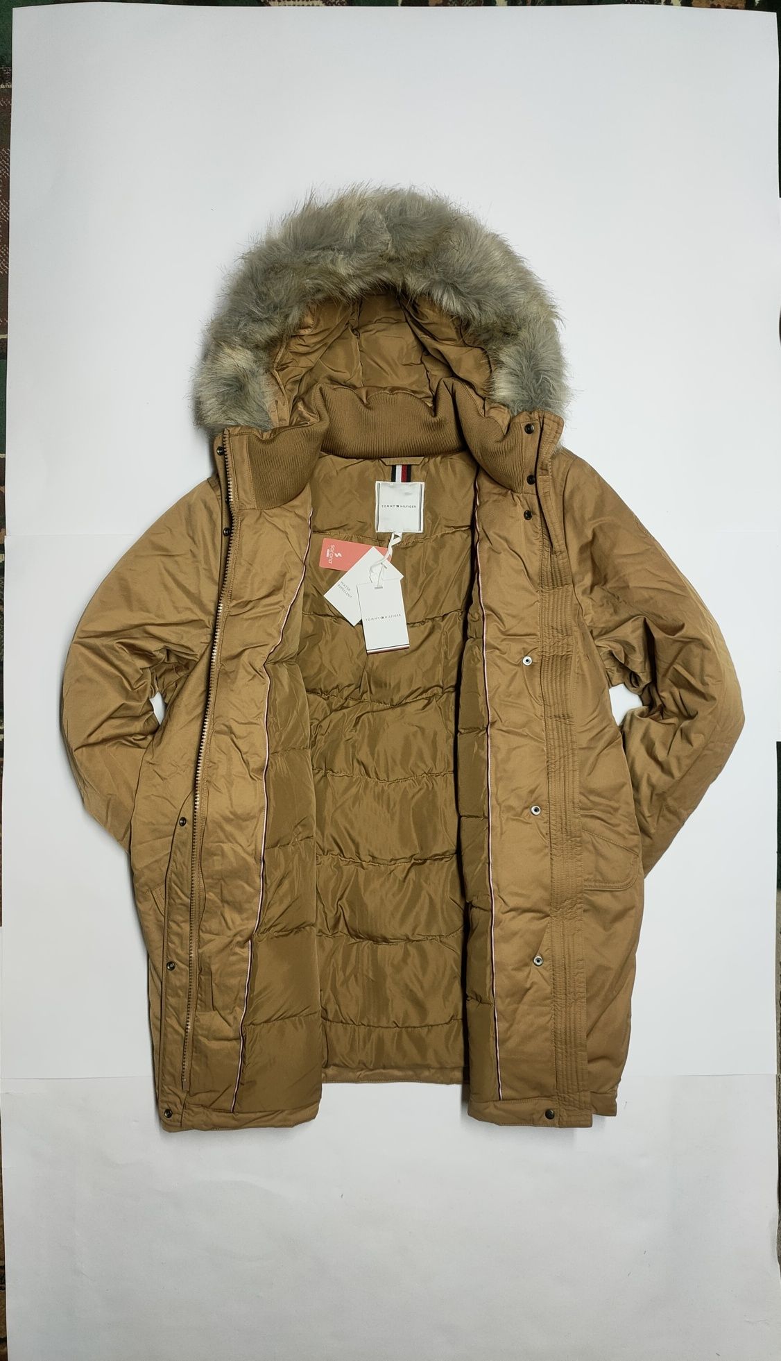 Kurtka Tommy Hilfiger Sorona Parka Country Side Khaki r. 52 6XL