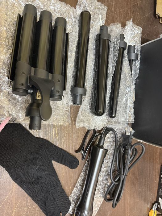 Lokówka 5 w 1, zestaw lokówek janelove 120W