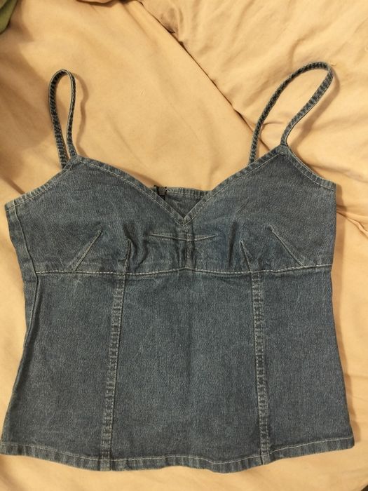 Сарафан джинсовый