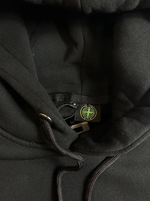 ЗНИЖЕННЯ ЦІНИ Мужское худи БРЕНД черный патч люкс флис зима s-xxl люкс