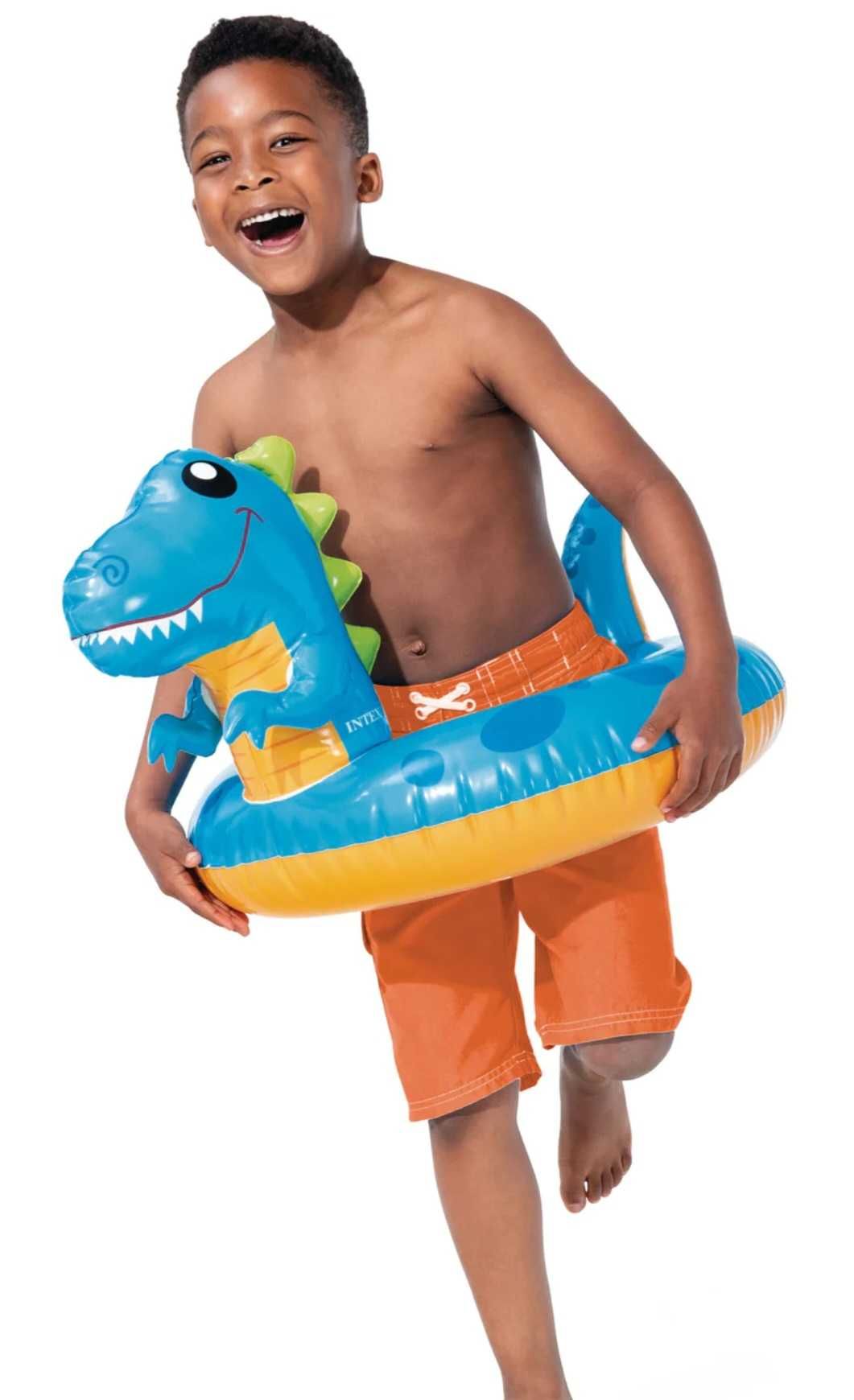 Koło dmuchane do pływania INTEX 59221NP Dmuchane koło Dinozaur