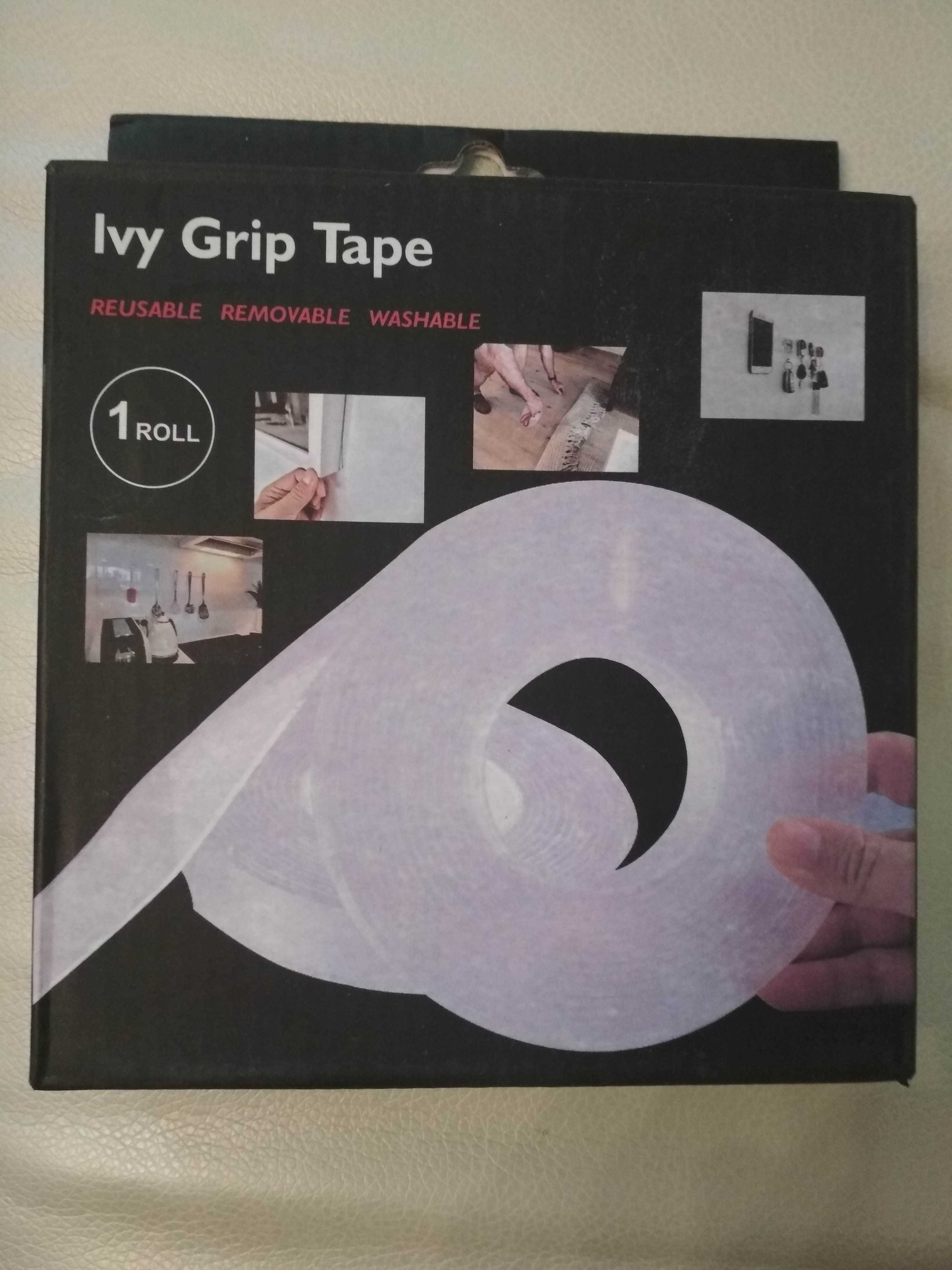 Багаторазова двостороння клеюча стрічка Ivy Grip Tape 1м, 3м, 5м