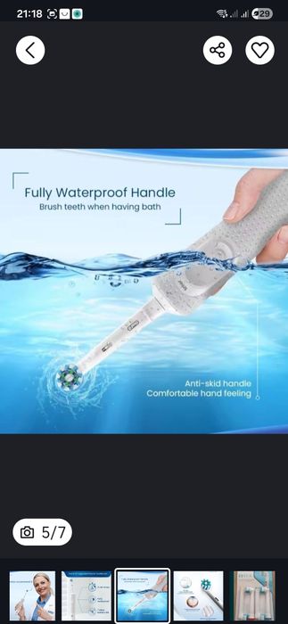 Нова! Оригінал! Braun. Oral B Vitalyty+5 насадок