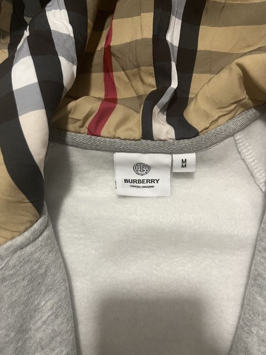 Burbery zip hoodie