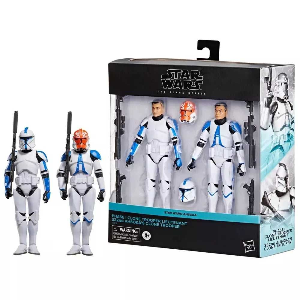 Набір Star Wars Ahsoka The Black Series Clone Trooper 2-pack