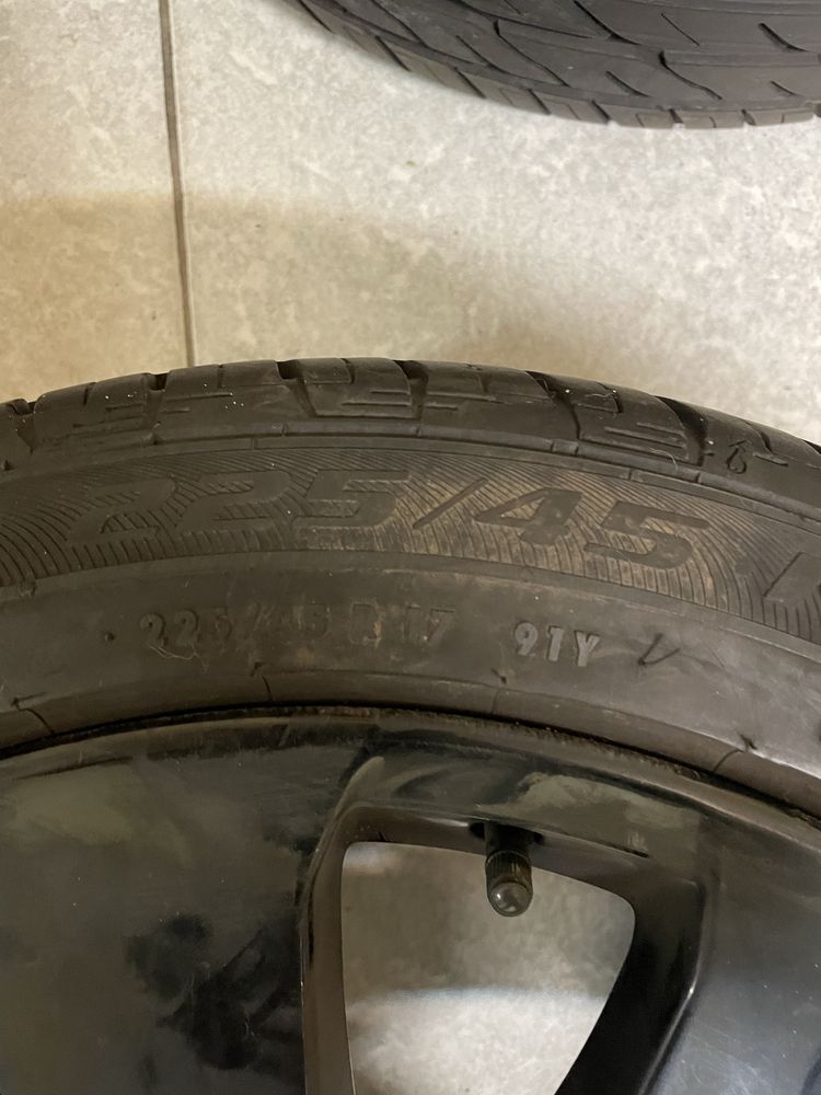 Felgi BMW 17 wraz z oponami letnimi 2023 !!!
