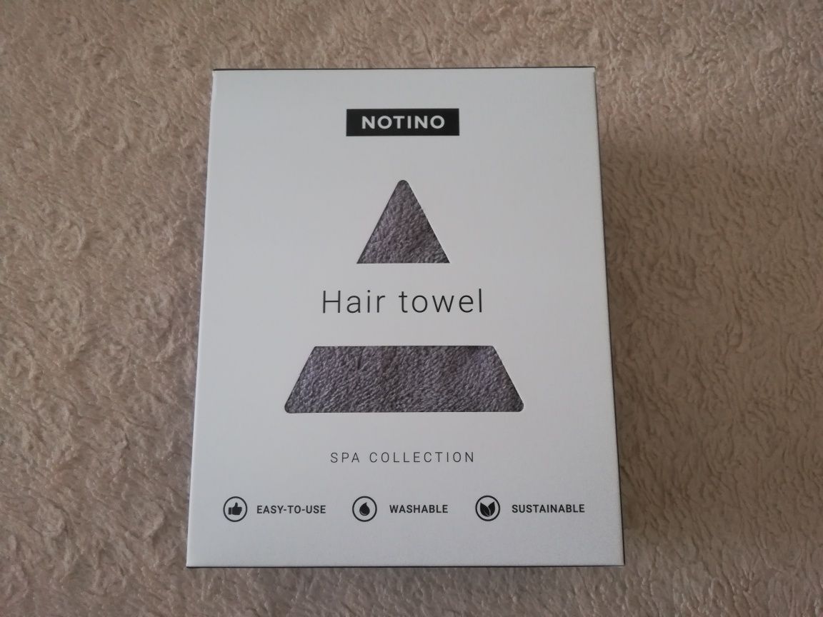 Ręcznik do włosów turban Notino spa collection hair towel