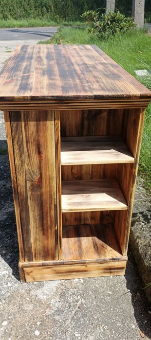 Komoda RTV lite drewno sosnowe
