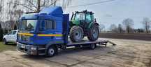 Usługi transportowe  maszyn domków Holenerskich itp