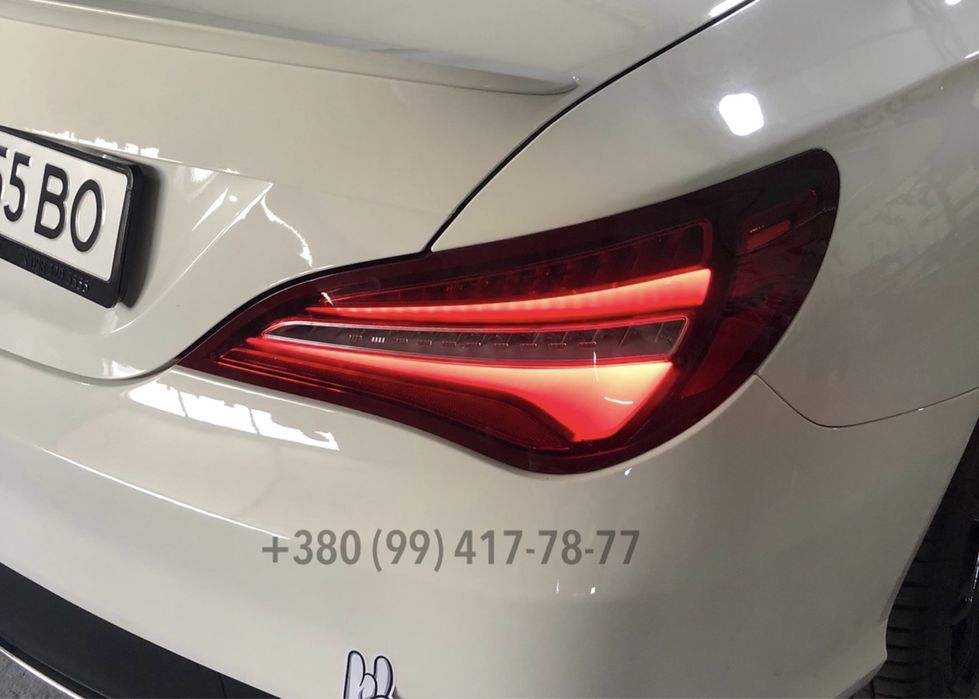 Фонари стопы фары  LED Mercedes CLA-Class W117 C117 Рестайлинг Ліхтарі