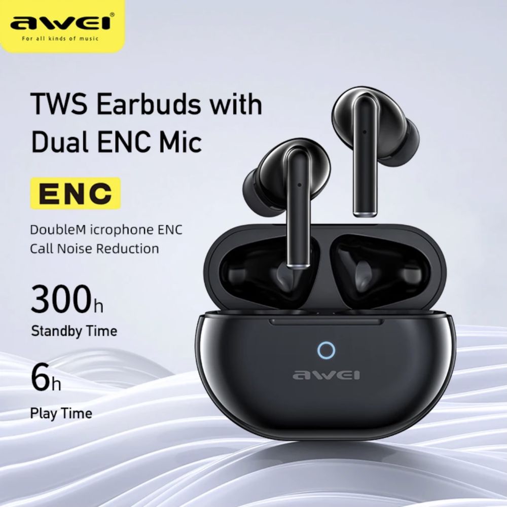 Новые беспроводные Bluetooth наушники AWEI S1 Pro с микрофон от Huawei