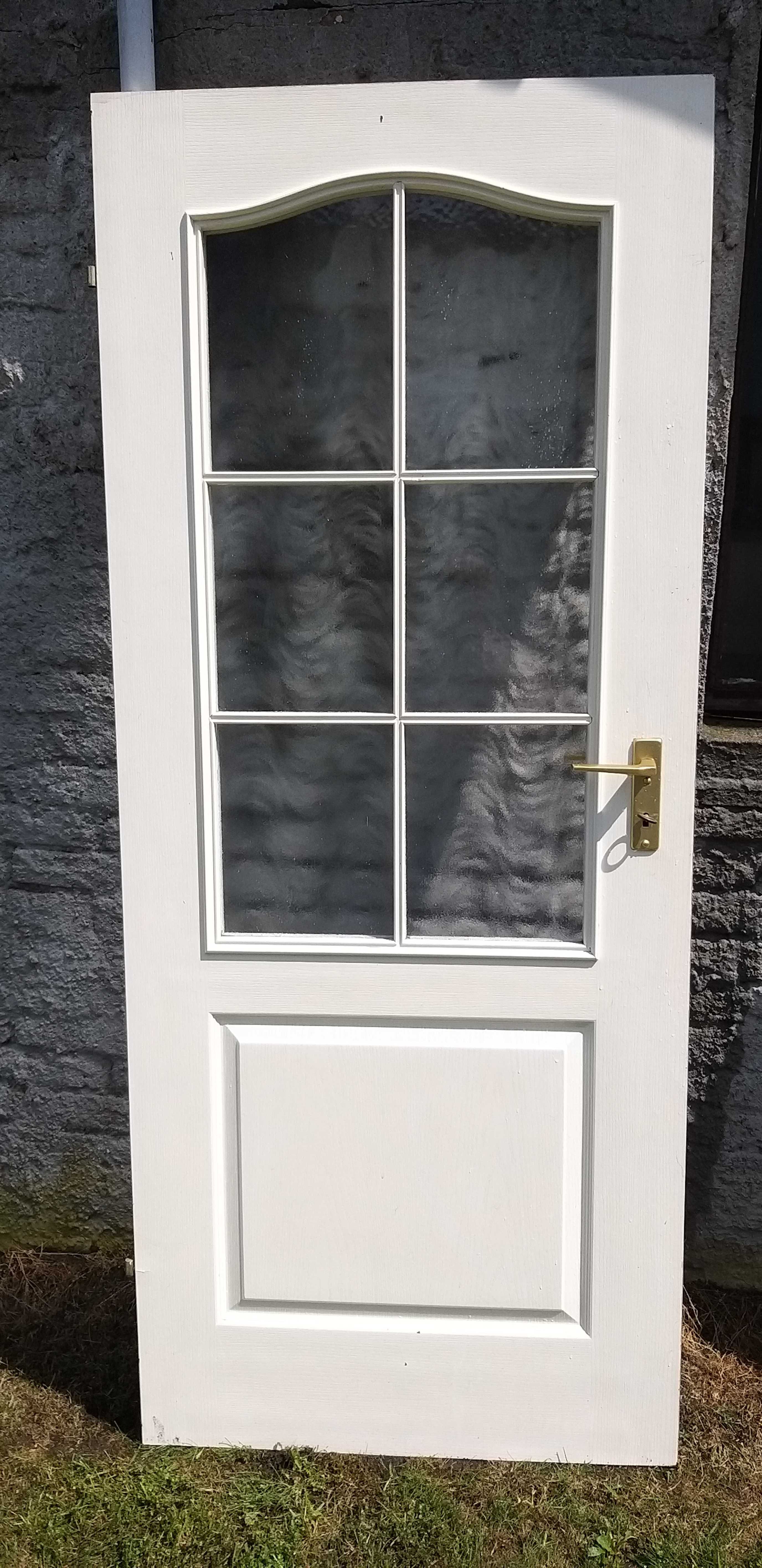 Drzwi wewnetrzne białe. 4 szt