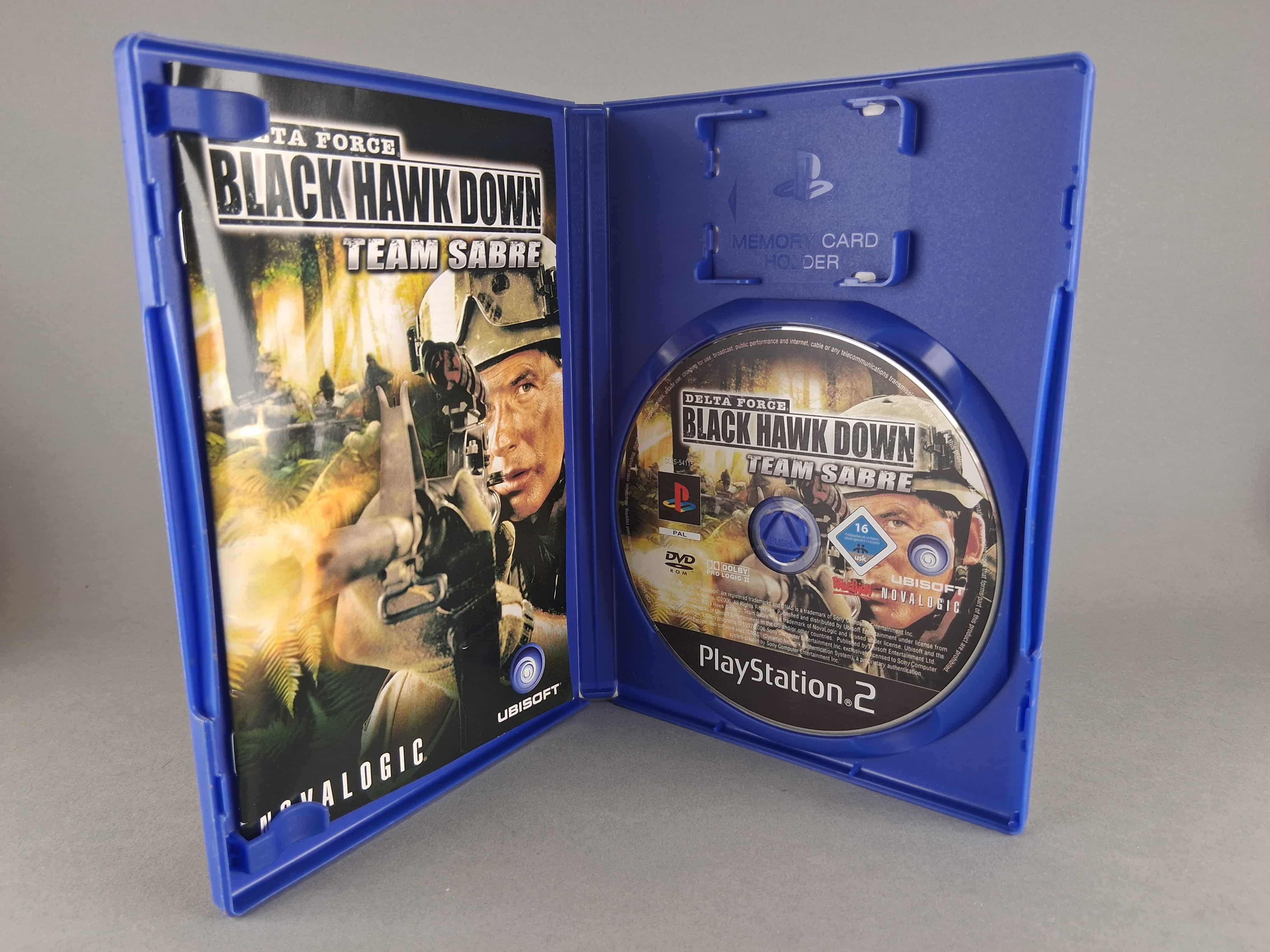 N002 Delta Force Black Hawk Down Team Sabre PS2